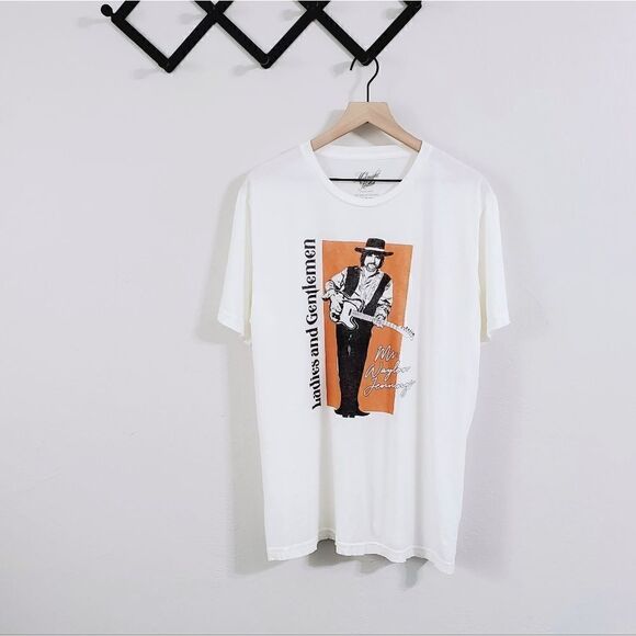 NWOT Midnight Rider Ladies & Gentlemen Waylon Jennings Unisex Tee Sz Extra Large - Picture 5 of 15